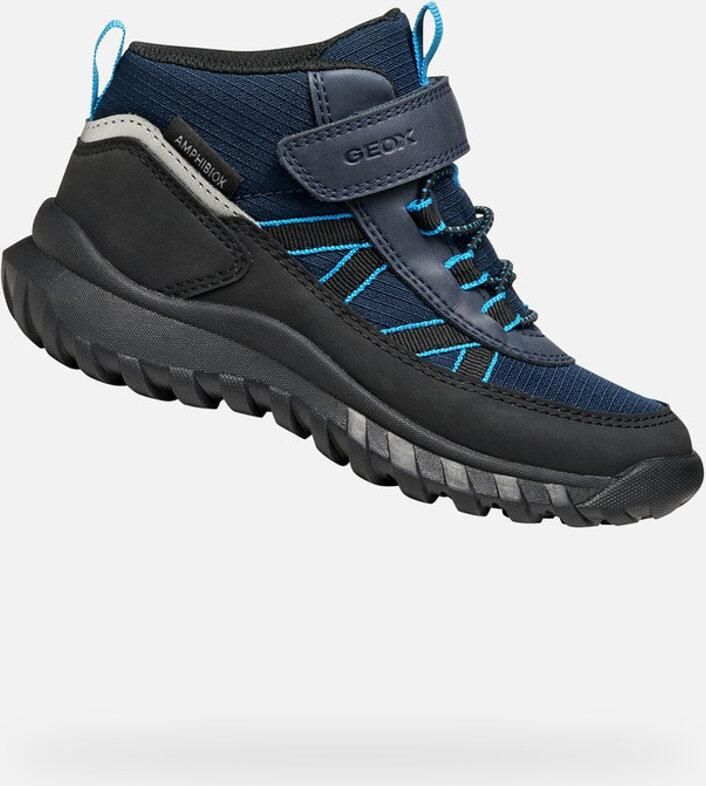 GEOX SIMBYOS ABX JONGENS MARINEBLAUW ZWART