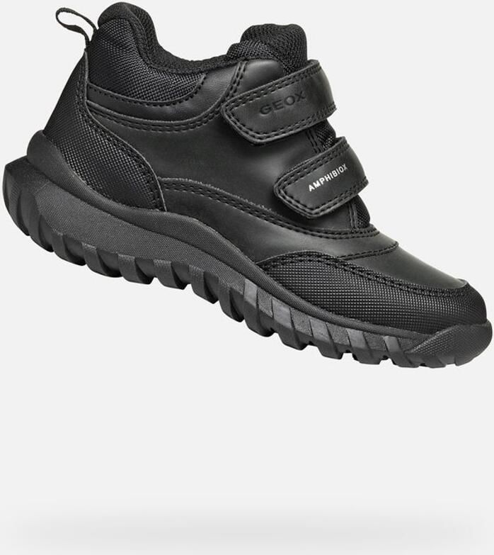 GEOX SIMBYOS ABX JONGENS Veterschoenen ZWART