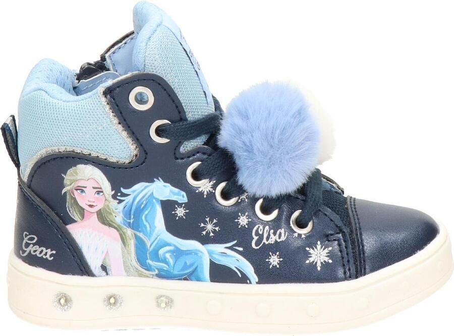 Geox Skylin Frozen sneakers blauw