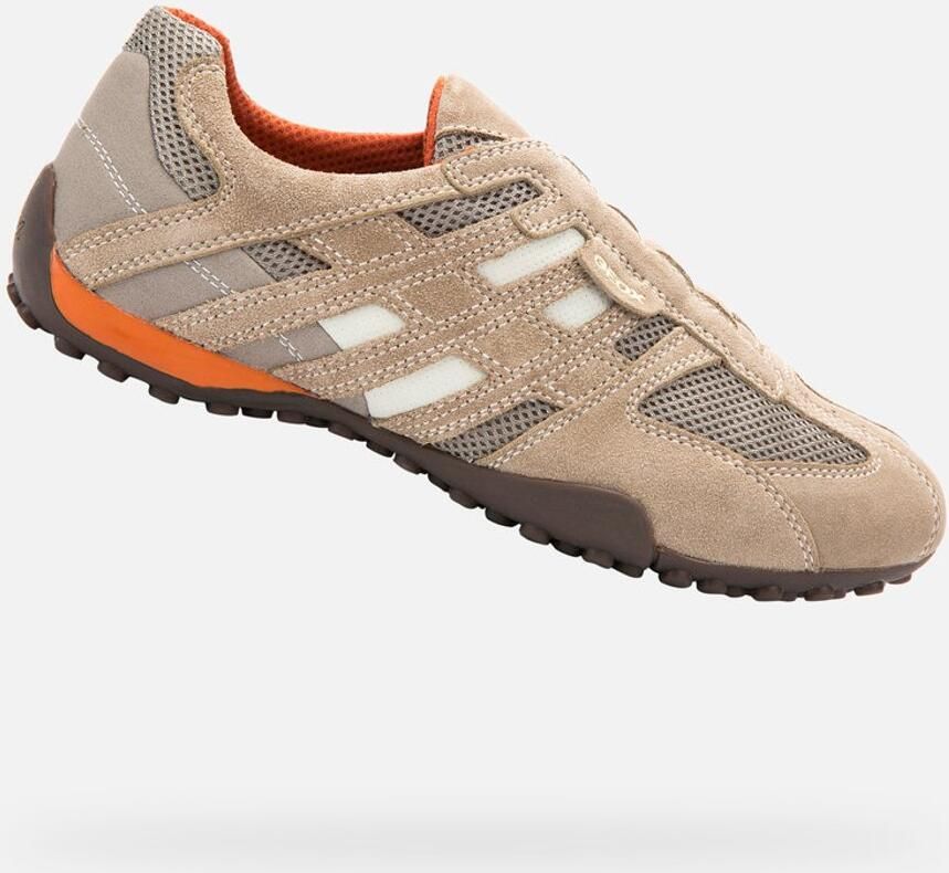 Geox Slip-on sneakers UOMO SNAKE Vrijetijdsschoen slipper met speciaal membraan