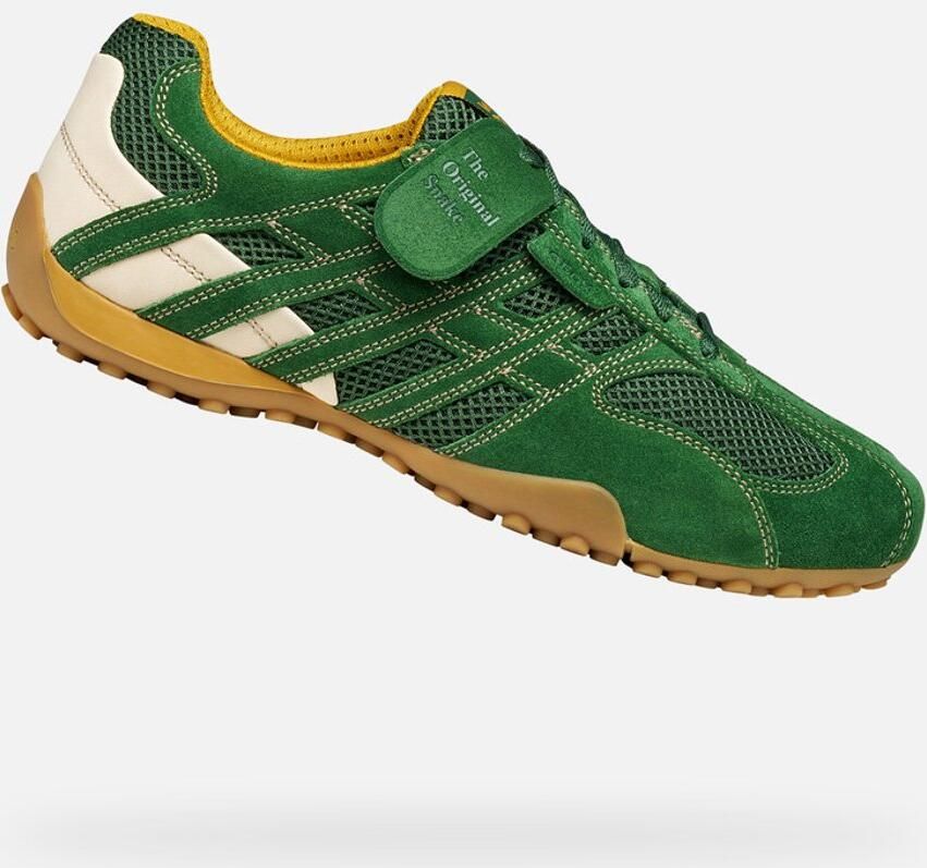 GEOX SNAKE ORIGINAL HEREN Sneakers GROEN