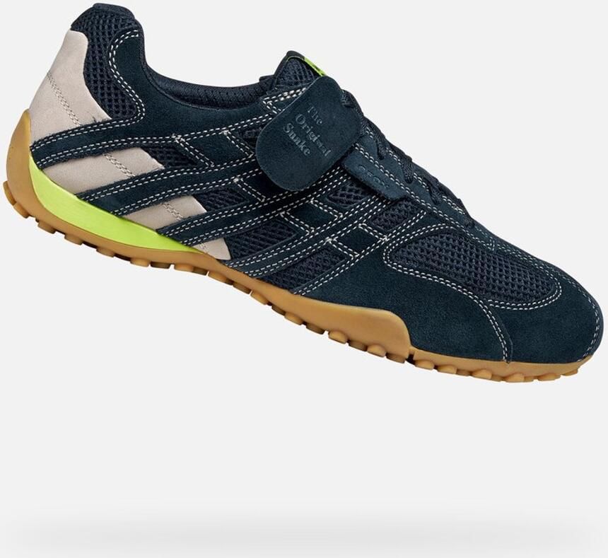GEOX SNAKE ORIGINAL HEREN Sneakers MARINEBLAUW