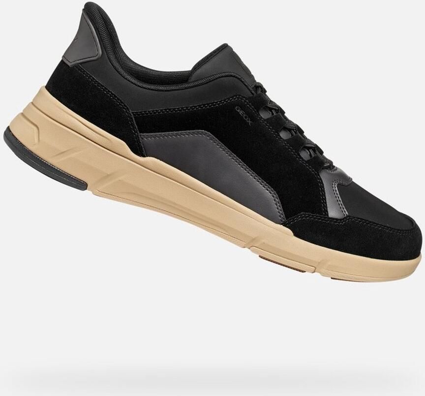 GEOX VITTOUR PLUS herensneaker U659KA 0227T Black
