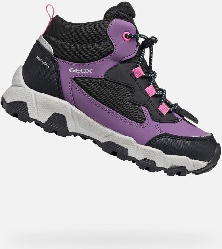 GEOX Magnetar G B Abx Schoenen Zonder Veters Paars Meisje