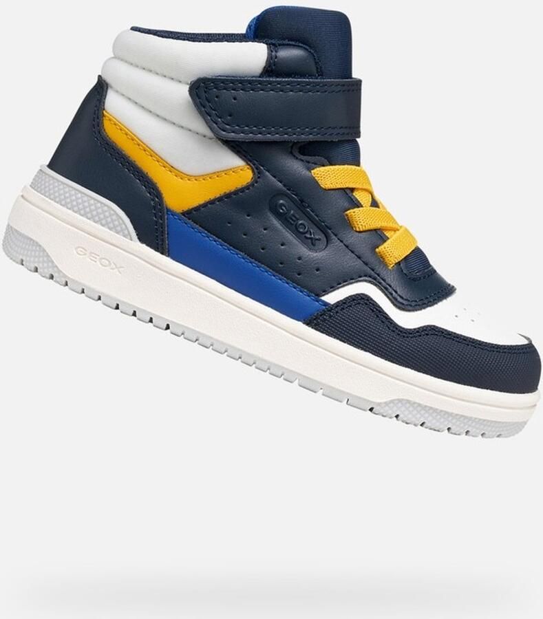 GEOX Halfhoge sneakers Washiba marineblauw