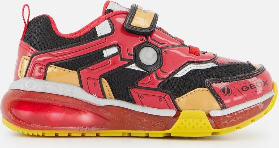 GEOX Sneakers rood Synthetisch Heren - Foto 5