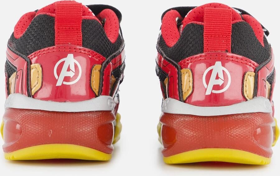 GEOX Sneakers rood Synthetisch Heren - Foto 4