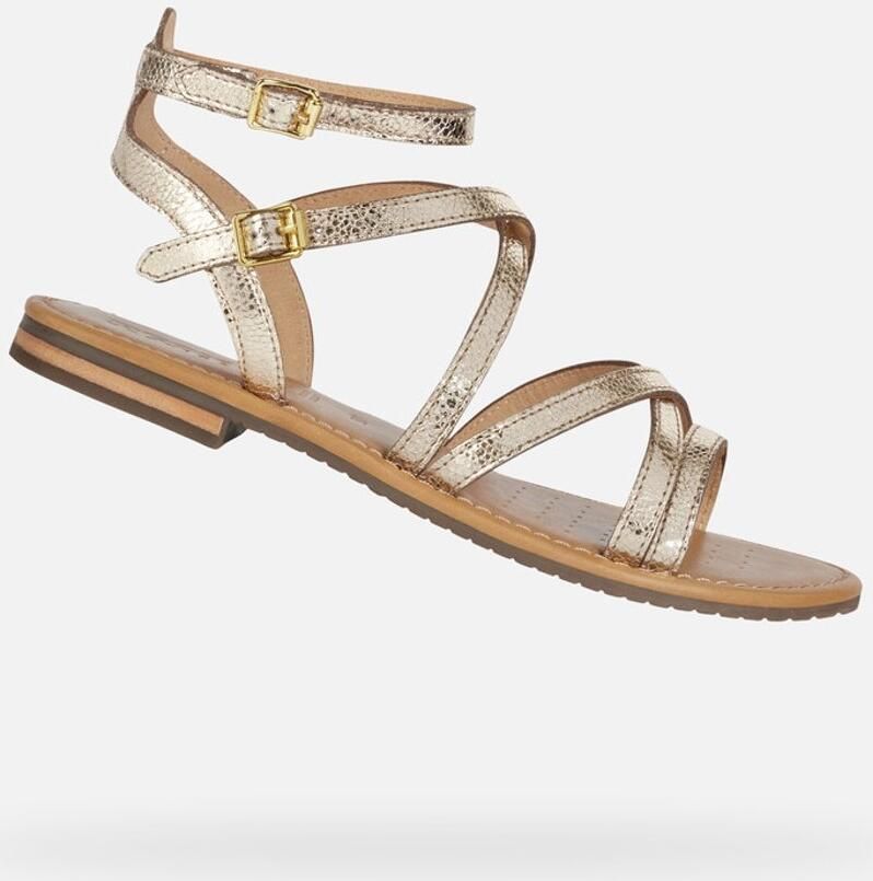 GEOX SOZY S DAMES Sandalen GOUD