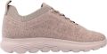 GEOX Spherica A Sneakers Beige Vrouw - Roze