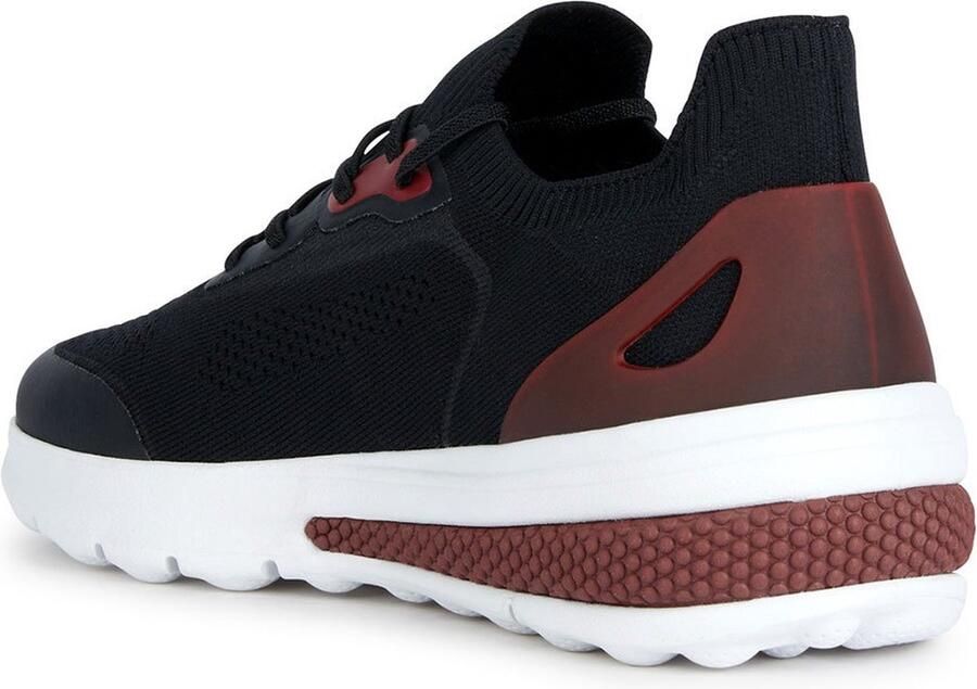 GEOX Spherica Actif A Schoenen Black Red Heren - Foto 3