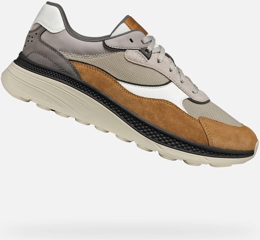 GEOX SPHERICA ACTIF X1 HEREN Sneakers BEIGE BRUIN