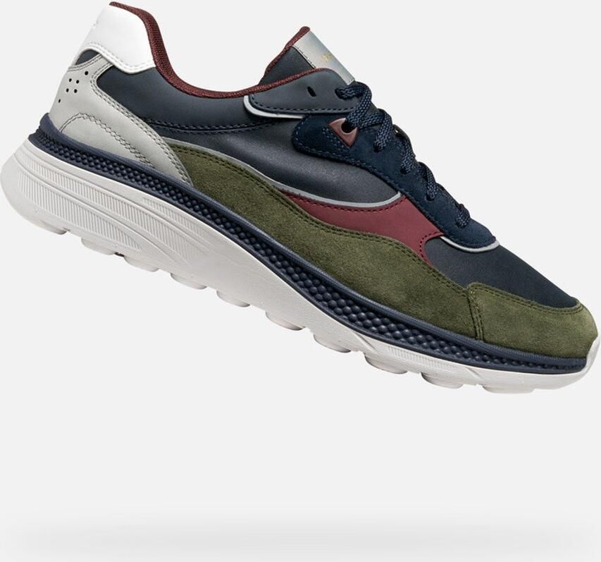 GEOX SPHERICA ACTIF X1 HEREN Sneakers MARINEBLAUW MOSGROEN