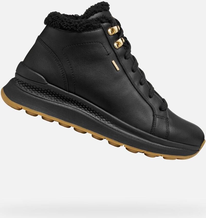 GEOX SPHERICA ACTIF X2 ABX DAMES Sneakers ZWART