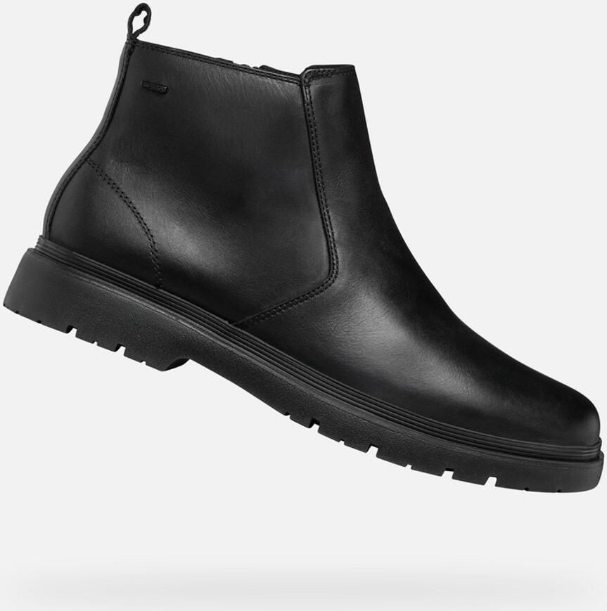Geox Chelsea boots van leer met treklus model 'SPHERICA'