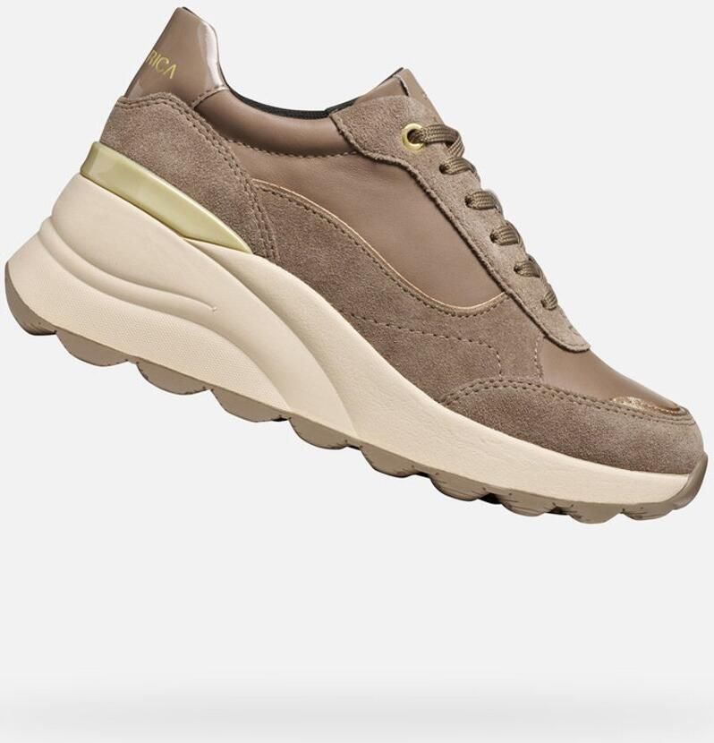 GEOX SPHERICA E DAMES Sneakers TAUPE - Foto 2