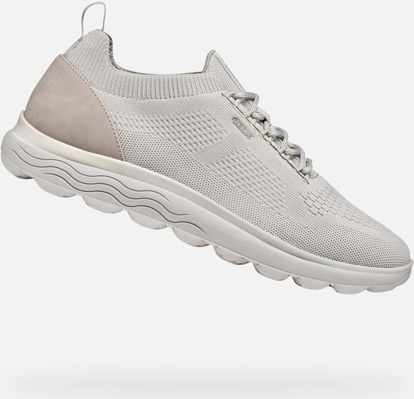 GEOX SPHERICA HEREN Sneakers LICHTGRIJS GRIJS