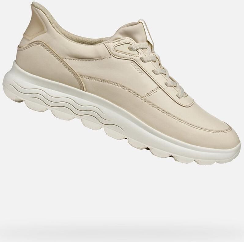 GEOX SPHERICA PLUS DAMES Sneakers MELK WIT