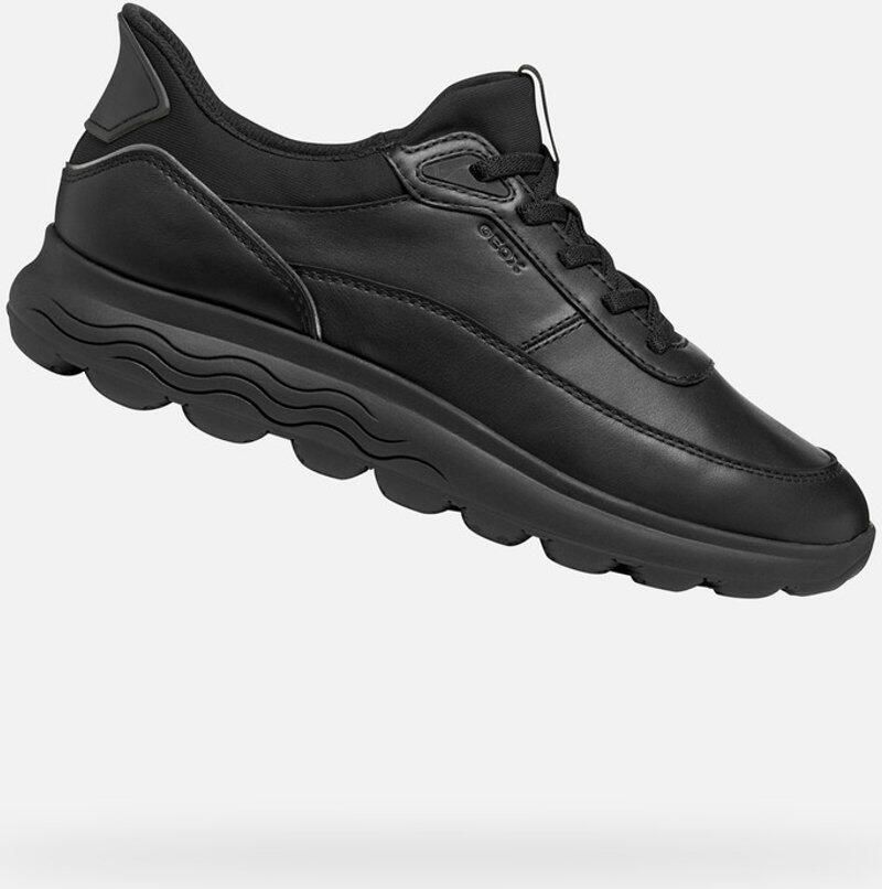 GEOX SPHERICA PLUS DAMES Sneakers ZWART