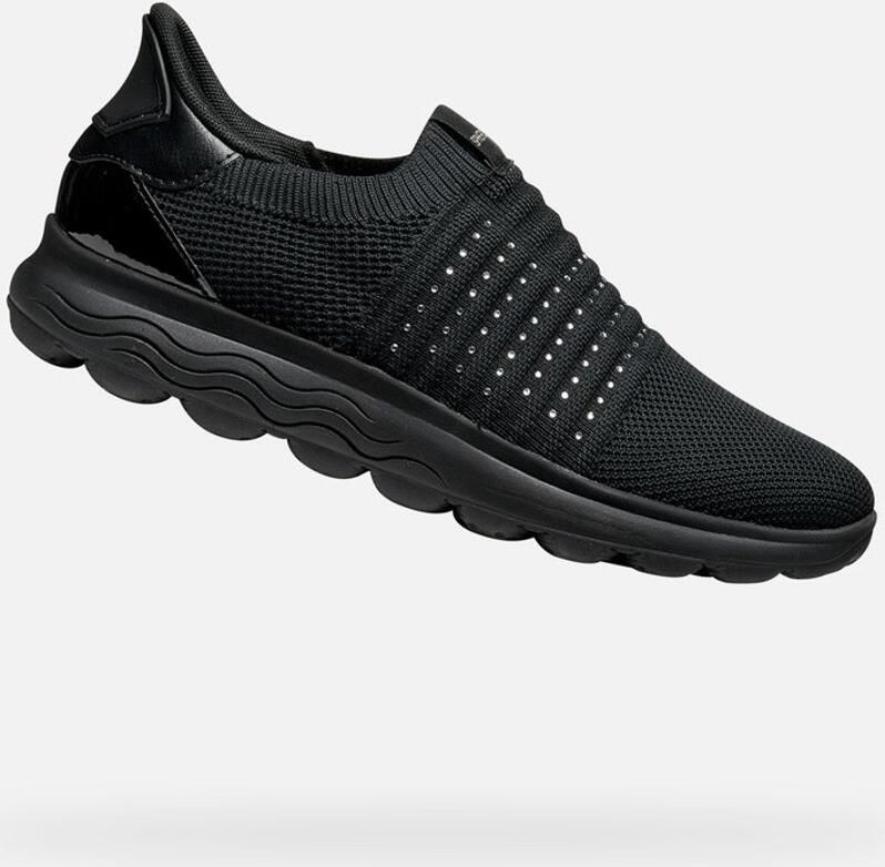 GEOX SPHERICA PLUS DAMES Sneakers ZWART