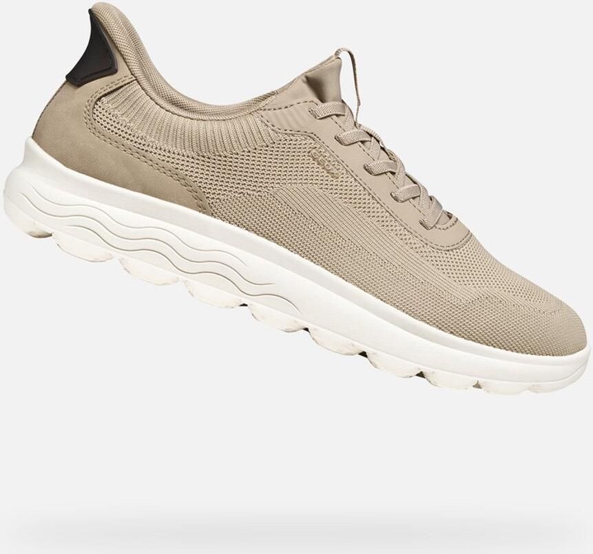 GEOX U55MPA Lage sneakersHeren sneakersVrije tijdsschoenen Wit beige - Foto 2