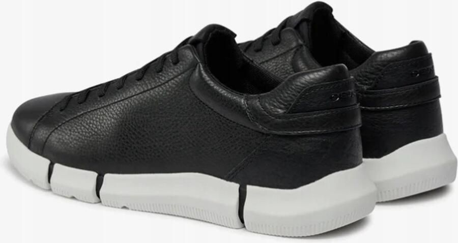 GEOX Sportschoenen Zwart Leer