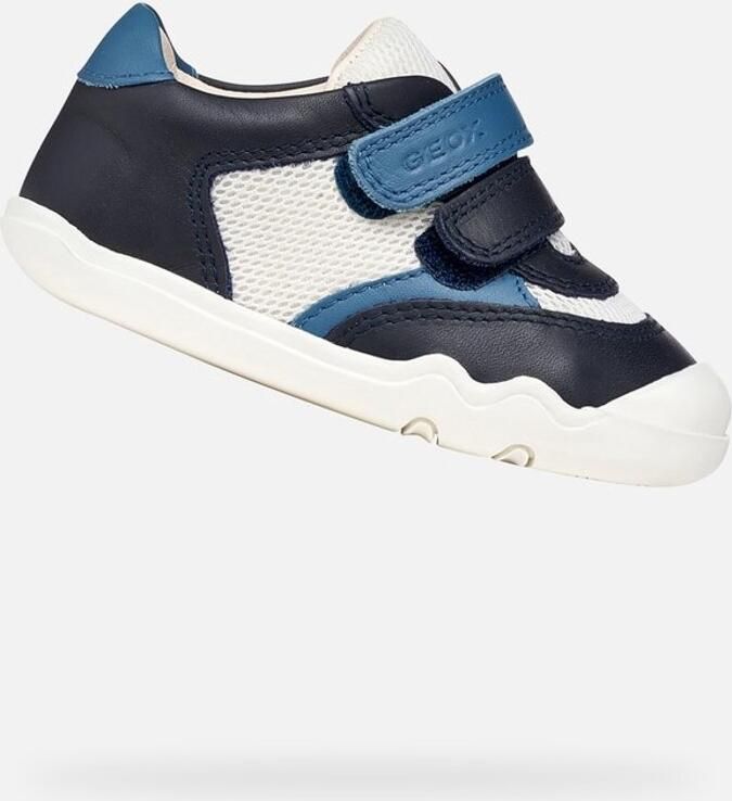 GEOX STEPPIEUP PEUTERJONGENS Sneakers MARINEBLAUW LUCHTMACHTBLAUW