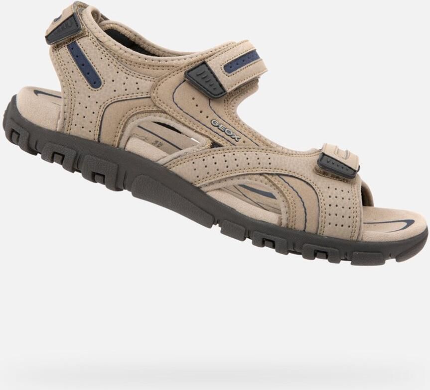Geox Sandalen UOMO SANDAL STRADA zomerschoen klittenbandschoen outdoorsandaal trekkinglook