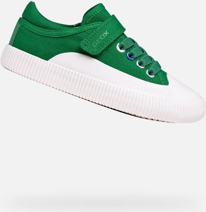 GEOX TIPPESTE JONGENS Sneakers GROEN WIT