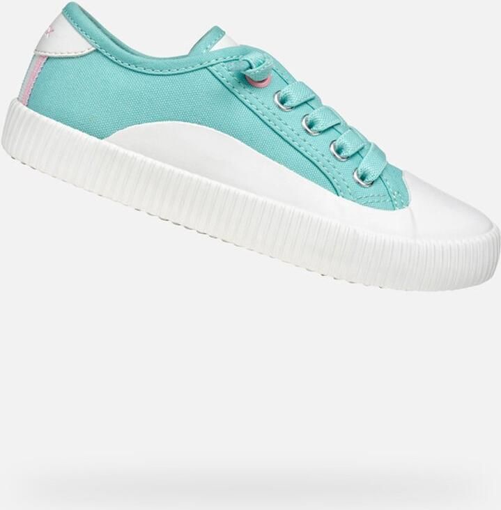 GEOX TIPPESTE TIENERS Sneakers ZEEGROEN