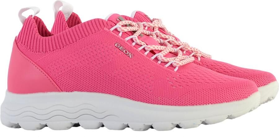 Geox Sneakers D Spherica A Tess. A Maglia D15Nua 0006K Roze Dames - Foto 2