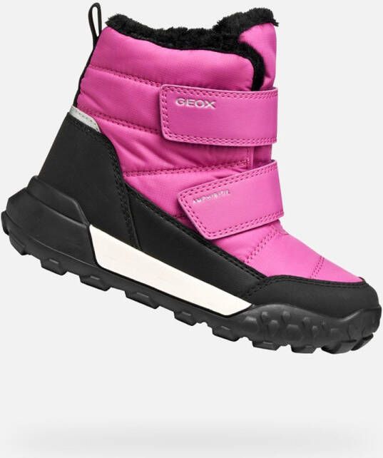 GEOX TREKKYUP ABX TIENERS FUCHSIA ZWART - Foto 2