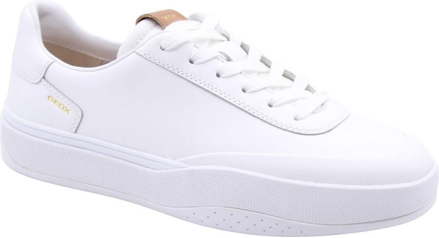 GEOX U Dynamia Sneakers Heren Leren Sneaker Wit - Foto 5
