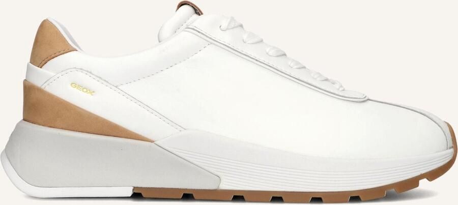 GEOX U Metropoli Sneakers Heren Leren Sneaker Wit