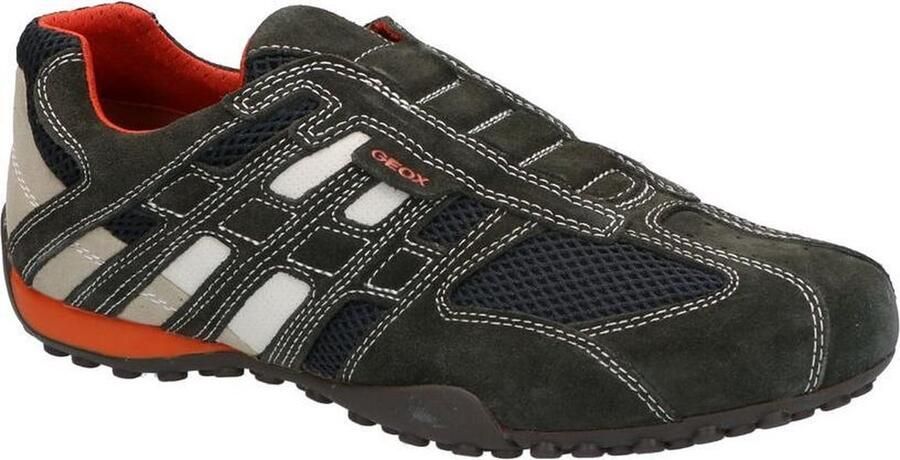 Geox Slip-on sneakers UOMO SNAKE Vrijetijdsschoen slipper met speciaal membraan