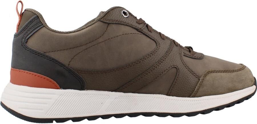 Geox Sneakers U MOLVENO A Vrijetijdsschoen lage schoen veterschoen met plateauzool