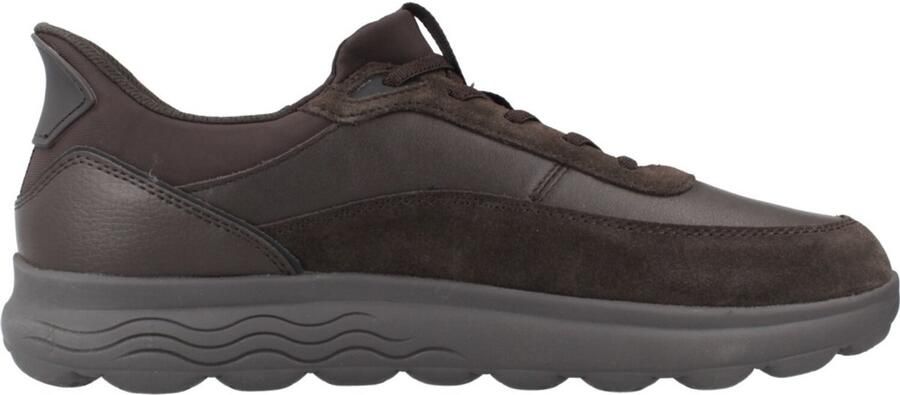 GEOX U Spherica Plus A herensneaker slip-on schoenen U56MPA 08522 bruin - Foto 2