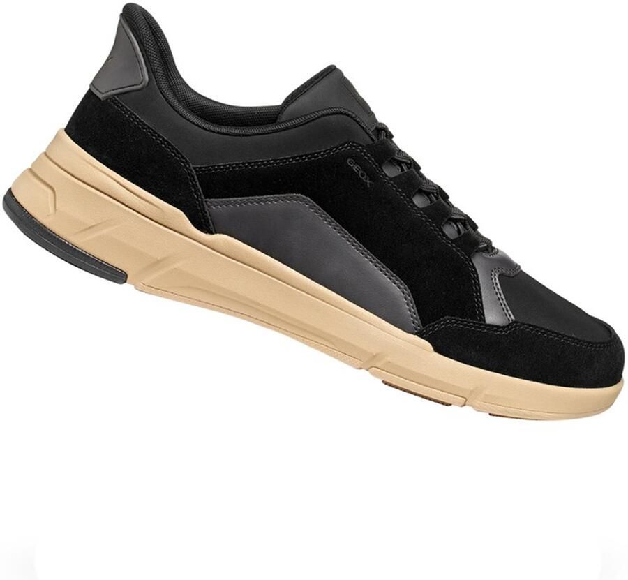 GEOX VITTOUR PLUS herensneaker U659KA 0227T Black