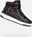 GEOX WASHIBA Sneakers ZWART FUCHSIA - Fuchsia/Roze