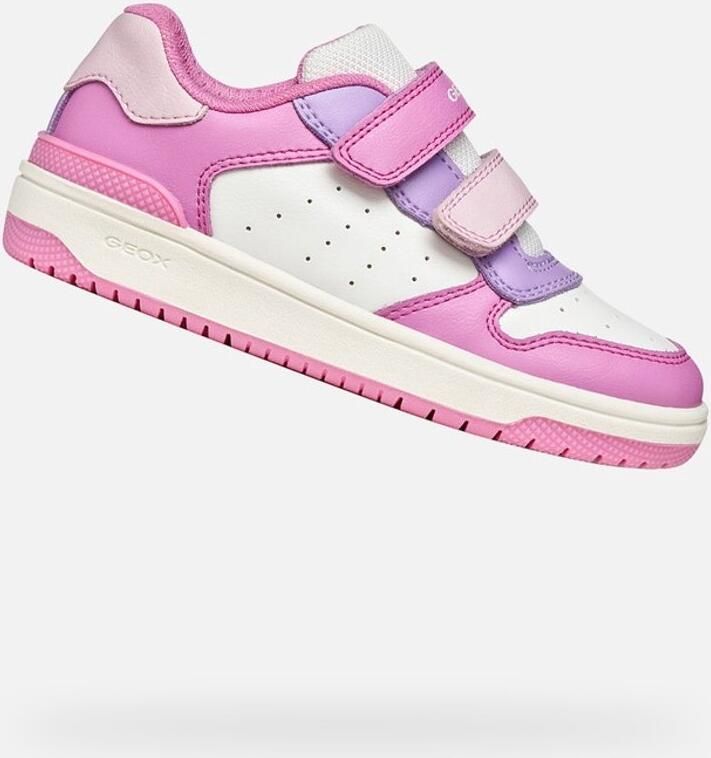 GEOX WASHIBA TIENERS Sneakers DONKERROZE LILA