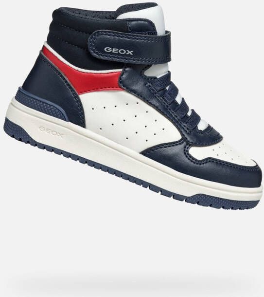 GEOX WASHIBA TIENERS Sneakers MARINEBLAUW WIT - Foto 2