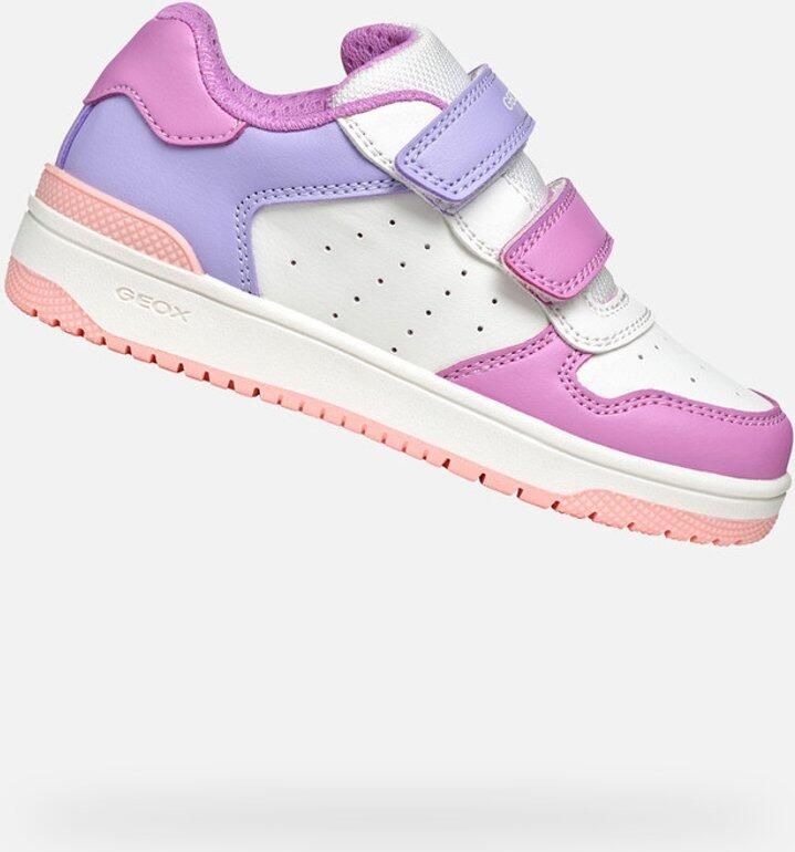 GEOX WASHIBA TIENERS Sneakers WIT CYCLAAM