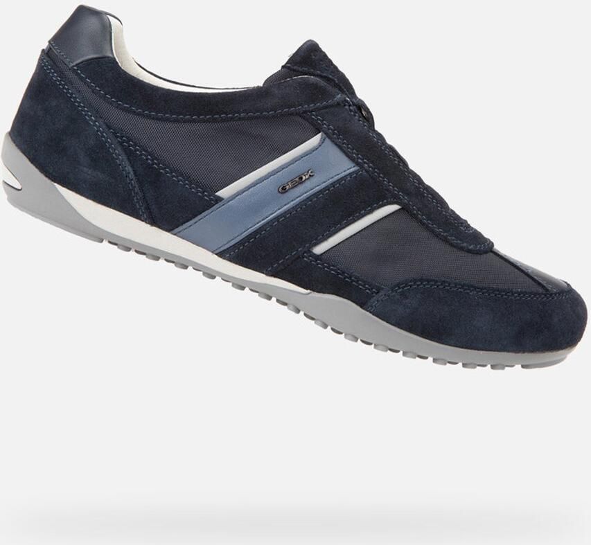 Geox Sneakers U WELLS A Vrijetijdsschoen veterschoen met logo versiering - Foto 2