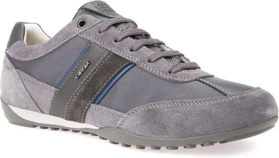 Geox Sneakers U WELLS C Casual schoen veterschoen met logo-decoratie