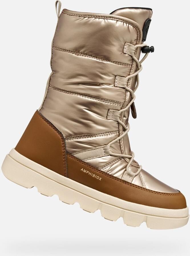 GEOX WILLABOOM ABX MEISJES BEIGE BRUIN