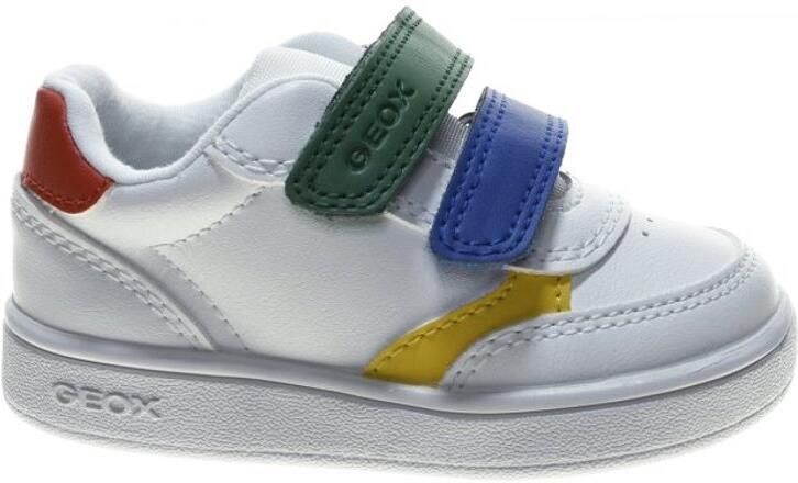 GEOX ECLYPER PEUTERJONGENS Sneakers WIT GROEN