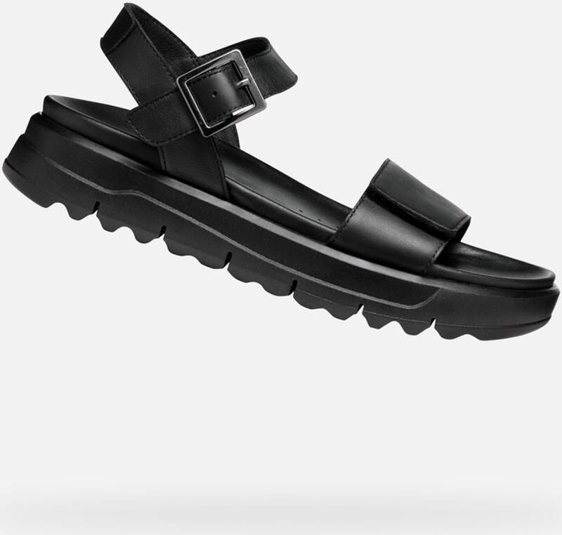 GEOX XAND 2.1S DAMES Sandalen ZWART