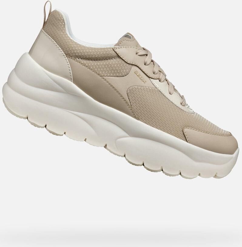 GEOX XTORS DAMES Sneakers BEIGE