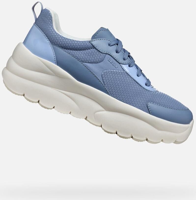 GEOX XTORS DAMES Sneakers LICHTBLAUW