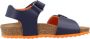GEOX GHITA JONGENS Sandalen MARINEBLAUW ROOD - Thumbnail 3