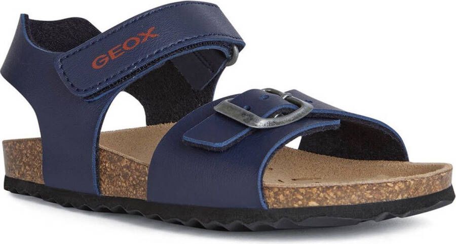 GEOX GHITA JONGENS Sandalen MARINEBLAUW ROOD